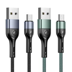 تصویر محصول کابل شارژ و دیتای یوسمز مدل U55, نوع سوکت: میکرو یو اس بی, رنگ: مشکی  - فروشگاه فون پارتس