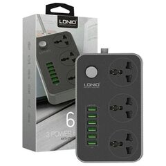 تصویر محصول شارژر USB و چندراهی برق الدینیو مدل SC3604  - فروشگاه فون پارتس