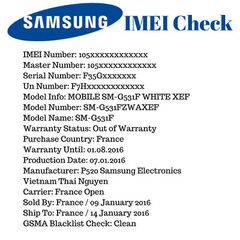 تصویر محصول چک اپراتور و منطقه سامسونگ  - فروشگاه فون پارتس