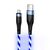 کابل شارژ و دیتا جوی روم مدل S-1224N3 طول 1.2 متر, نوع سوکت: میکرو یو اس بی, رنگ: آبی