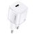 تصویر محصول شارژر برقی یوسمز 20 وات مدل T36, رنگ: سفید  - فروشگاه فون پارتس