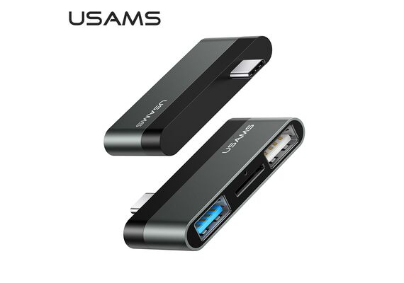 تصویر محصول هاب 3 پورت USB-C یوسمز مدل US-SJ463  - فروشگاه فون پارتس