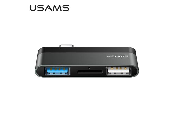 تصویر محصول هاب 3 پورت USB-C یوسمز مدل US-SJ463 تصویر شماره 2 , - فروشگاه فون پارتس
