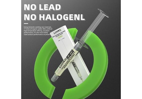 تصویر محصول خمیر فلاکس LUOWEI مدل LW-007 تصویر شماره 4 , - فروشگاه فون پارتس