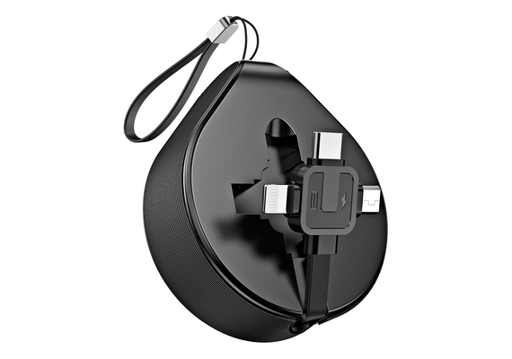 تصویر محصول کابل تبدیل USB به microUSB / USB-C / لایتنینگ باسئوس مدل CAMLT- EP01, رنگ: قرمز تصویر شماره 2 , - فروشگاه فون پارتس