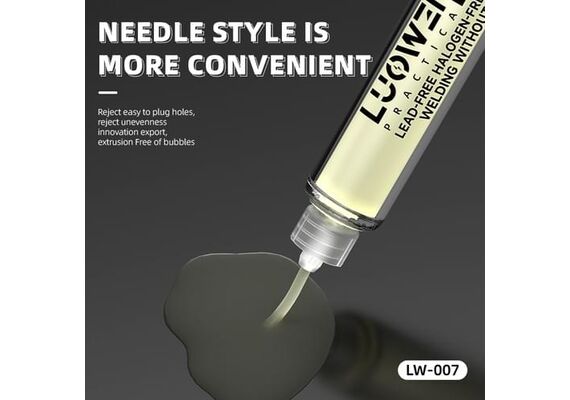 تصویر محصول خمیر فلاکس LUOWEI مدل LW-007 تصویر شماره 3 , - فروشگاه فون پارتس