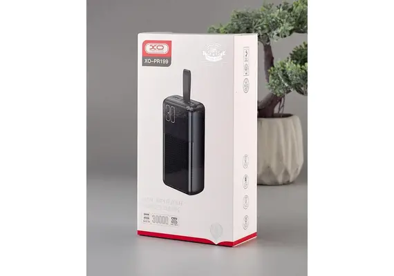 تصویر محصول پاوربانک XO مدل PR199 ظرفیت 30000 میلی‌ آمپر, رنگ: مشکی تصویر شماره 2 , - فروشگاه فون پارتس