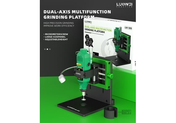 تصویر محصول گیره فرز LUOWEI مدل LW-305 بدون فرز تصویر شماره 11 , - فروشگاه فون پارتس