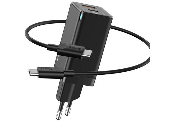 تصویر محصول شارژر برقی باسئوس 45 وات مدل CCGAN  - فروشگاه فون پارتس