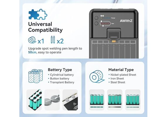 تصویر محصول دستگاه جوش باتری AWITHZ مدل MC1 تصویر شماره 7 , - فروشگاه فون پارتس