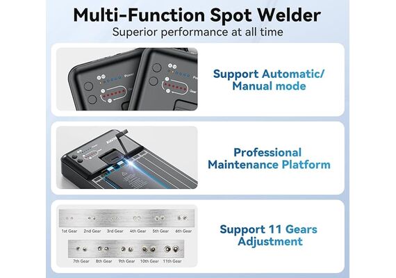 تصویر محصول دستگاه جوش باتری AWITHZ مدل MC1 تصویر شماره 9 , - فروشگاه فون پارتس