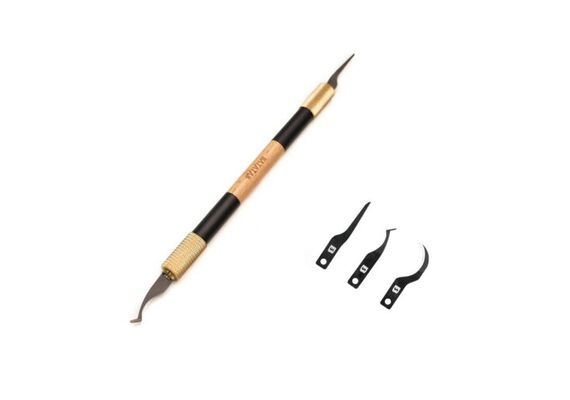 تصویر محصول دسته تیغ Batata5 مدل BTG-S005 همراه با سه عدد تیغ  - فروشگاه فون پارتس