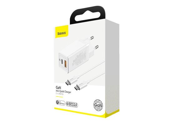 تصویر محصول شارژر برقی باسئوس 45 وات مدل CCGAN تصویر شماره 5 , - فروشگاه فون پارتس