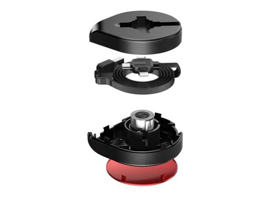 تصویر محصول کابل تبدیل USB به microUSB / USB-C / لایتنینگ باسئوس مدل CAMLT- EP01, رنگ: قرمز تصویر شماره 5 , - فروشگاه فون پارتس