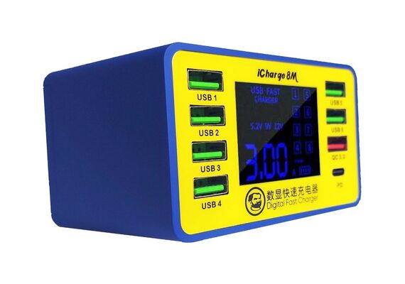 تصویر محصول شارژر چندمنظوره مکانیک مدل iCharger 8M تصویر شماره 4 , - فروشگاه فون پارتس