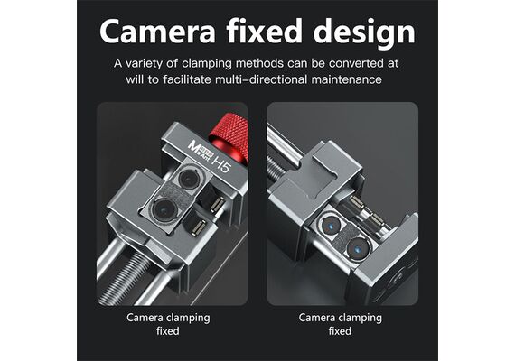 تصویر محصول گیره نگهدارنده دوربین ماانت مدل H5 تصویر شماره 7 , - فروشگاه فون پارتس