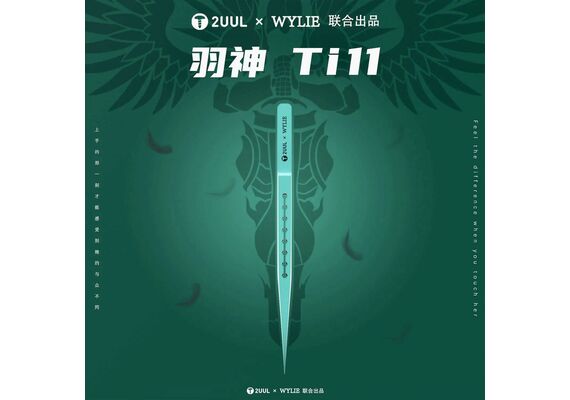 تصویر محصول پنس تیتانیومی 2UUL WYLIE, نوع پنس: سر صاف تصویر شماره 5 , - فروشگاه فون پارتس