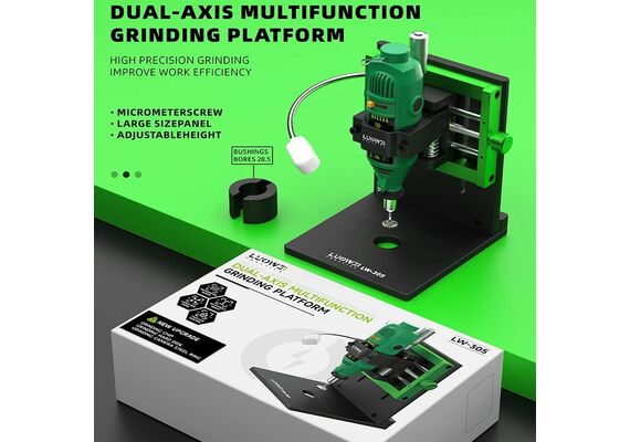 تصویر محصول گیره فرز LUOWEI مدل LW-305 بدون فرز تصویر شماره 2 , - فروشگاه فون پارتس
