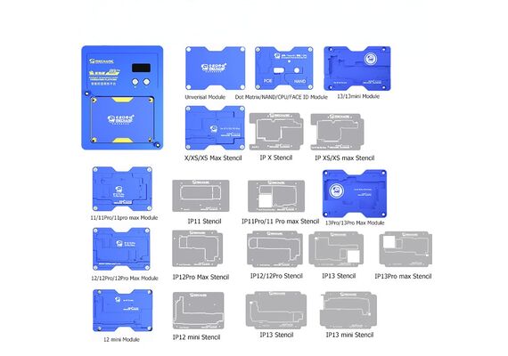 تصویر محصول پری هیتر هوشمند مکانیک مدل iT3 Pro - همراه با 10 ماژول  - فروشگاه فون پارتس