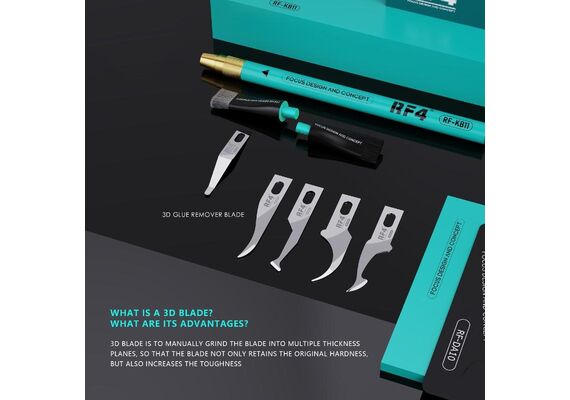 تصویر محصول تیغ و براش RF4 مدل RF-KB11 با سری قابل تعویض تصویر شماره 9 , - فروشگاه فون پارتس