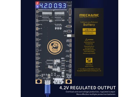 تصویر محصول کیت تستر باتری آیفون و اندروید مکانیک مدل BA27 تصویر شماره 6 , - فروشگاه فون پارتس
