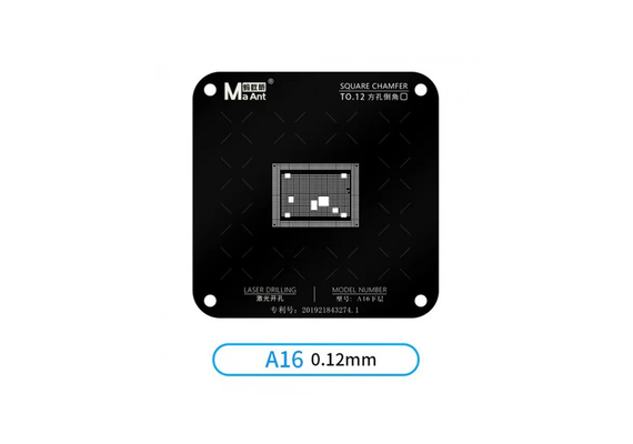 تصویر محصول ماژول یدک مجموعه شابلون مگنتی ماانت مخصوص CPU آیفون سری A16 تصویر شماره 3 , - فروشگاه فون پارتس