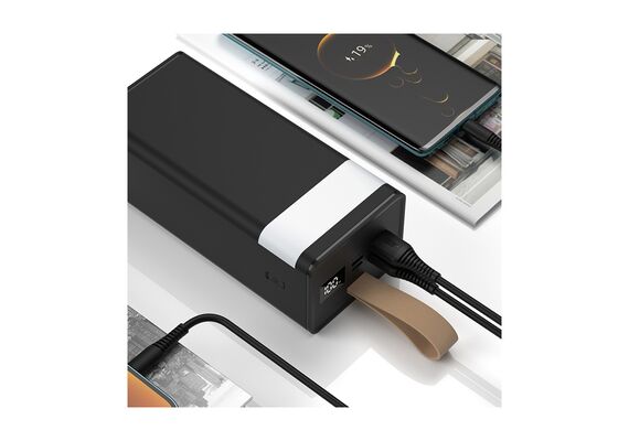 تصویر محصول پاوربانک XO مدل PR130 ظرفیت 40000 میلی‌ آمپر, رنگ: سفید تصویر شماره 7 , - فروشگاه فون پارتس