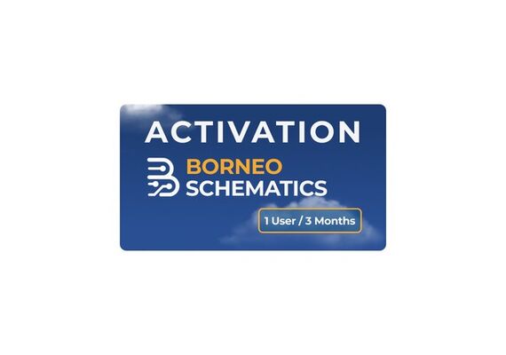 ابزار شماتیک بورنئو سه ماهه ( یک یوزر ) ابزار شماتیک بورنئو سه ماهه ( یک یوزر )