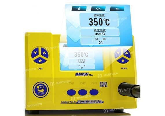 تصویر محصول هیتر استیشن مکانیک مدل 861DW Max تصویر شماره 3 , - فروشگاه فون پارتس