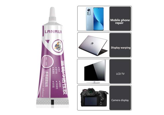 تصویر محصول چسب بک کاور لنروی مدل i9, رنگ: بی رنگ شفاف تصویر شماره 7 , - فروشگاه فون پارتس