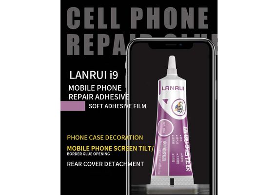 تصویر محصول چسب بک کاور لنروی مدل i9, رنگ: بی رنگ شفاف تصویر شماره 5 , - فروشگاه فون پارتس