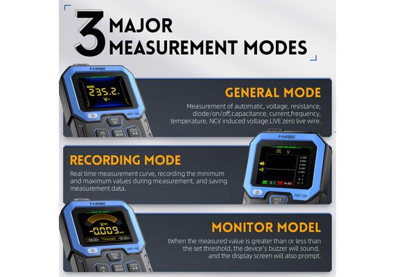 تصویر محصول مولتیمتر دیجیتال فنیرسی مدل DMT-99 تصویر شماره 4 , - فروشگاه فون پارتس