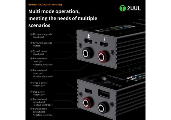 تصویر محصول آی پاور چند منظوره 2UUL مدل PW11 POWER X تصویر شماره 4 , - فروشگاه فون پارتس