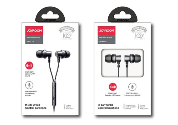 تصویر محصول هندزفری سیم دار جویروم مدل JR-EL115, رنگ: نقره ای تصویر شماره 3 , - فروشگاه فون پارتس