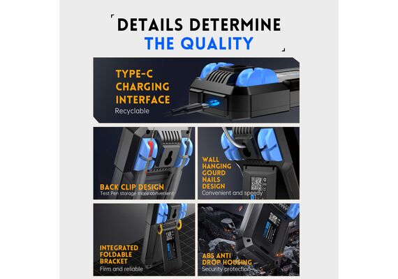 تصویر محصول مولتیمتر دیجیتال فنیرسی مدل DMT-99 تصویر شماره 8 , - فروشگاه فون پارتس