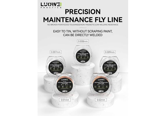 تصویر محصول سیم جامپر LUOWEI مدل LW-311, میزان ضخامت: 0.008 میلی متر تصویر شماره 3 , - فروشگاه فون پارتس