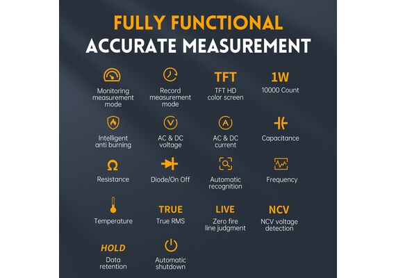 تصویر محصول مولتیمتر دیجیتال فنیرسی مدل DMT-99 تصویر شماره 10 , - فروشگاه فون پارتس