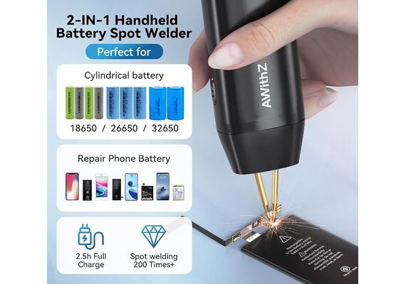 تصویر محصول دستگاه جوش باتری AWITHZ مدل H1 تصویر شماره 3 , - فروشگاه فون پارتس