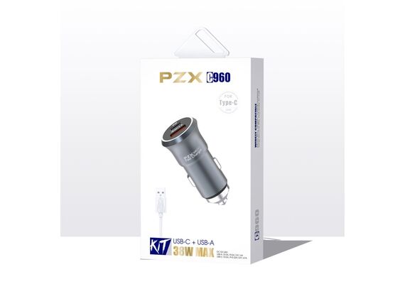 تصویر محصول شارژر فندکی 38 وات PZX مدل C960 تصویر شماره 6 , - فروشگاه فون پارتس