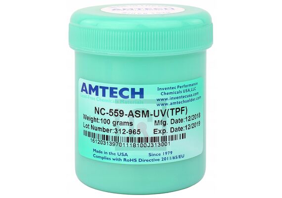 تصویر محصول خمیر فلاکس کاسه ای amtech مدل NC-559-ASM-UV  - فروشگاه فون پارتس