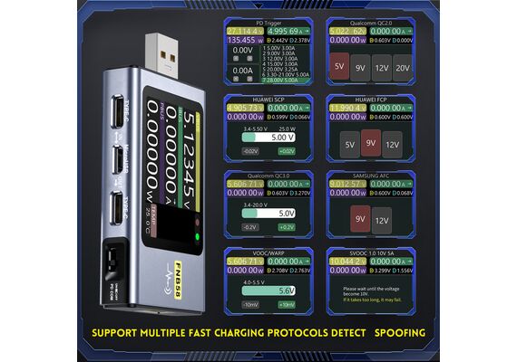تصویر محصول تستر USB فنیرسی مدل FNB58 بلوتوث تصویر شماره 5 , - فروشگاه فون پارتس