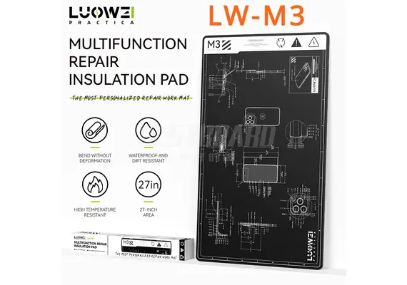 تصویر محصول صفحه کار چندمنظوره ضد حرارت LUOWEI مدل LW-M3 تصویر شماره 10 , - فروشگاه فون پارتس