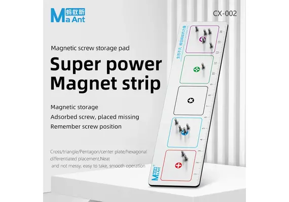 تصویر محصول نوار نگهدارنده مغناطیسی پیچ​ ماانت مدل CX-002​ تصویر شماره 4 , - فروشگاه فون پارتس