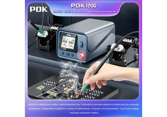 تصویر محصول هویه هوشمند دوقلوی  PDK1200 300W تصویر شماره 4 , - فروشگاه فون پارتس