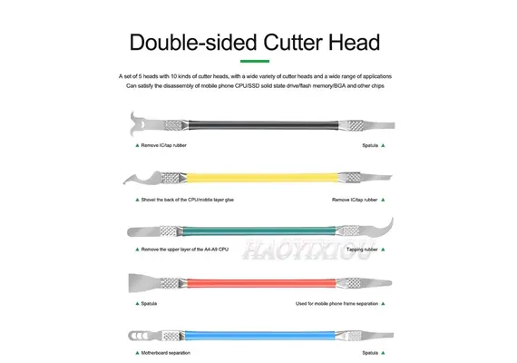 تصویر محصول ابزار چند منظوره تمیز کردن چسب دور سی پی یو Relife مدل RL-049B تصویر شماره 3 , - فروشگاه فون پارتس