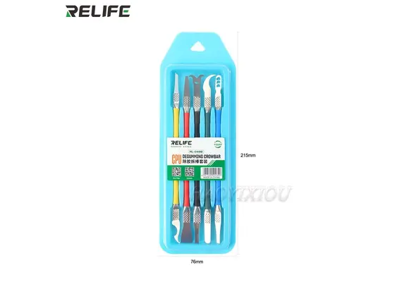 تصویر محصول ابزار چند منظوره تمیز کردن چسب دور سی پی یو Relife مدل RL-049B تصویر شماره 2 , - فروشگاه فون پارتس