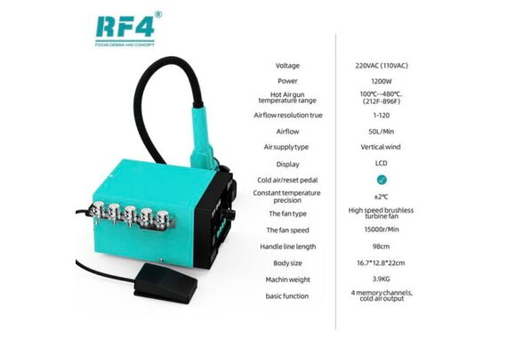 تصویر محصول هیتر RF4 مدل RF-H4 تصویر شماره 3 , - فروشگاه فون پارتس