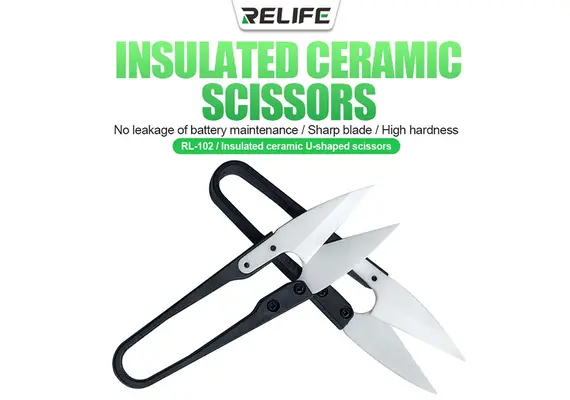 تصویر محصول قیچی سرامیکی ریلایف مدل RL-102 تصویر شماره 2 , - فروشگاه فون پارتس