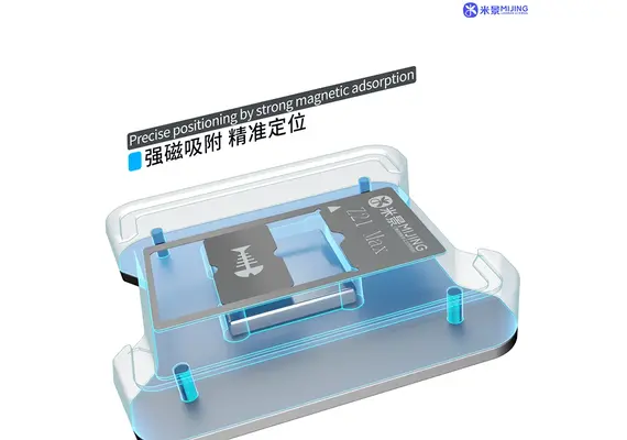 تصویر محصول شابلون مگنتی سی پی یو میجینگ مدل Z21MAX (پشتیبانی از A8 تا A18 Pro) تصویر شماره 3 , - فروشگاه فون پارتس