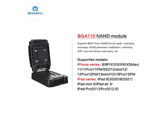تصویر محصول سوکت BGA70 مخصوص پروگرامر i2C مدل P15 Pro تصویر شماره 3 , - فروشگاه فون پارتس
